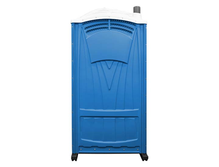 aspen  7051a -gray portable restroom - assembled