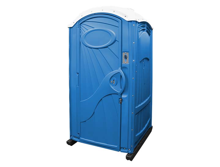 aspen  7051a -gray portable restroom - assembled