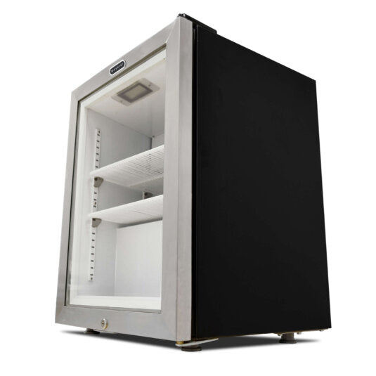 countertop reach-in 1.8 cu ft display glass door freezer