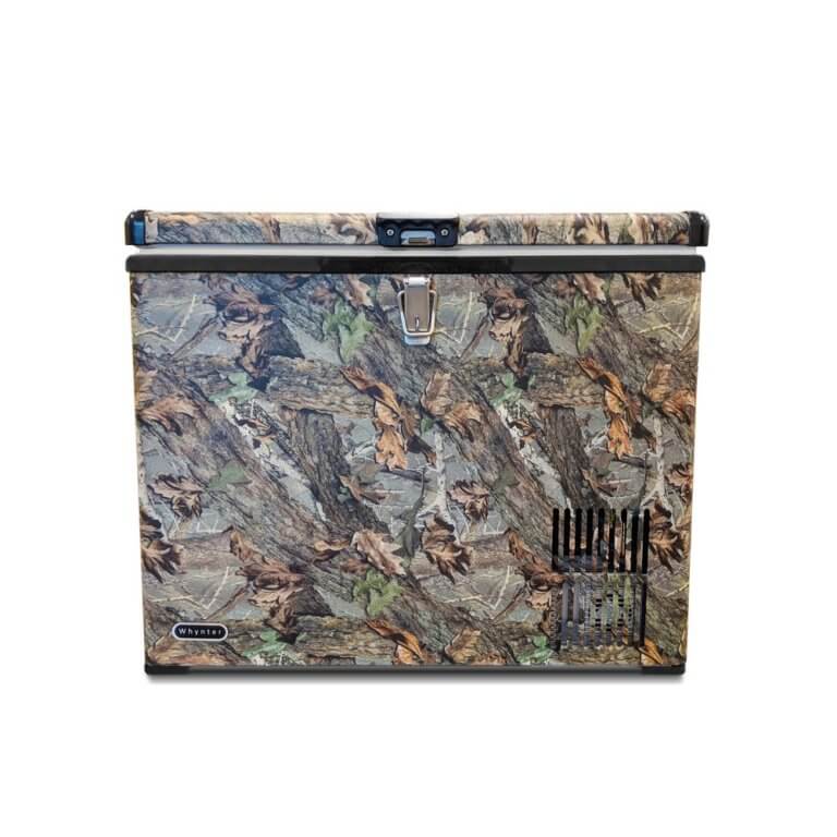 45 qt portable fridge/freezer camouflage edition