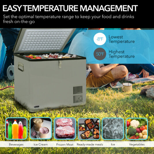 45 quart portable fridge / freezer