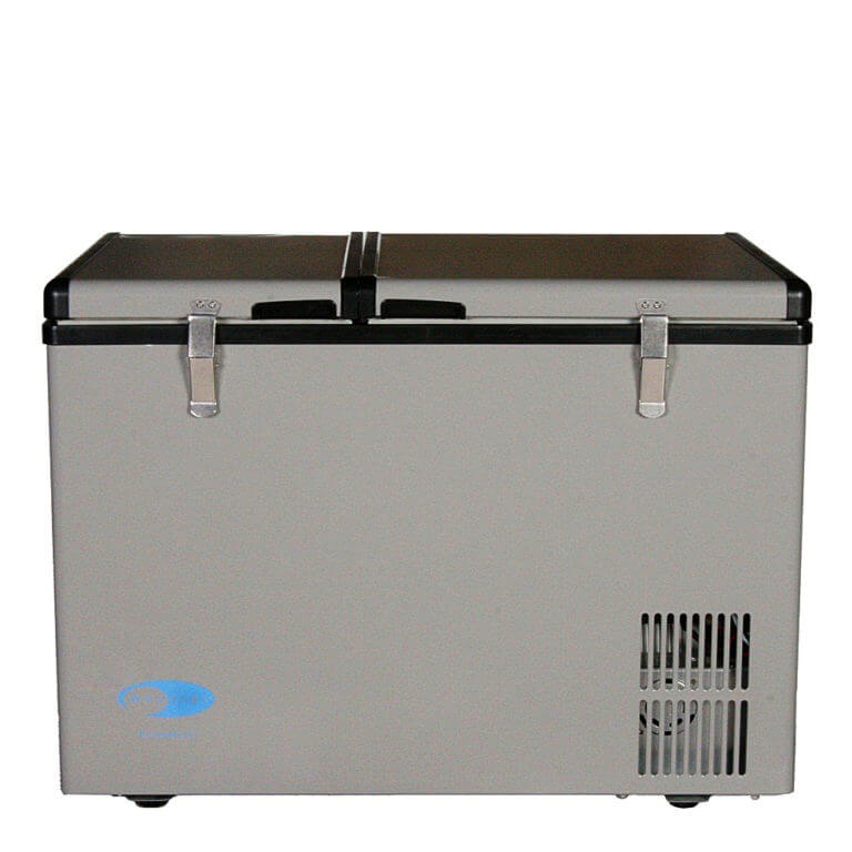 62 quart dual zone portable fridge/ freezer