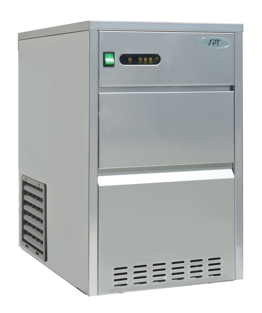 110 lbs automatic stainless steel ice maker