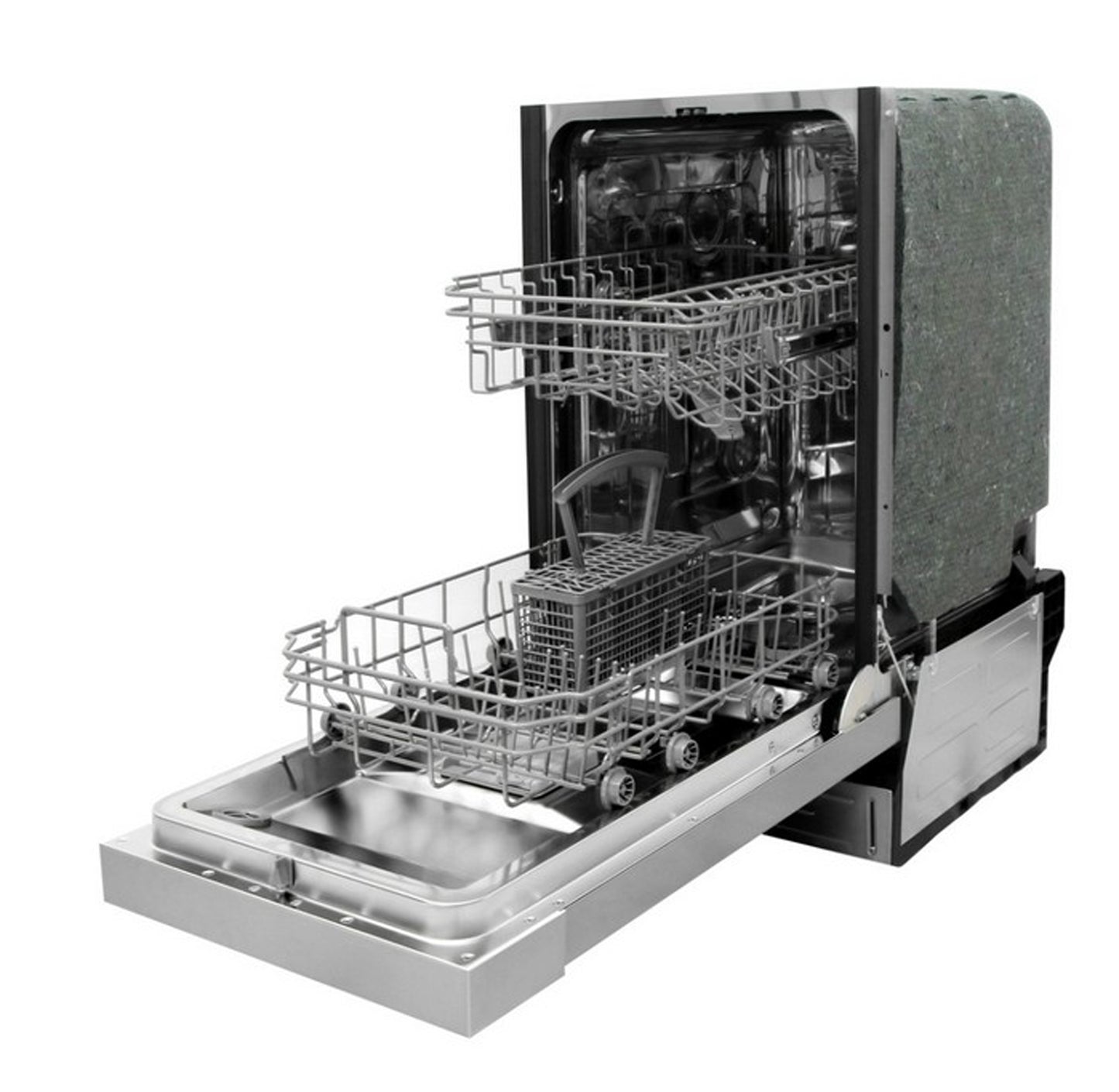 energy star 18" built-in dishwasher w/heated drying - stainless