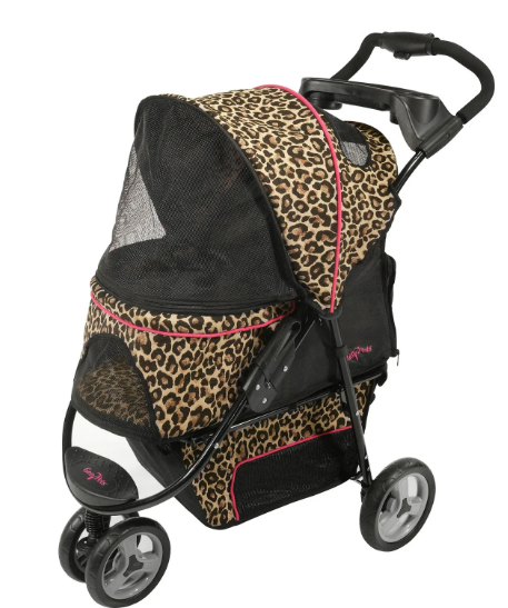 gen7 promenade pet stroller - cheetah