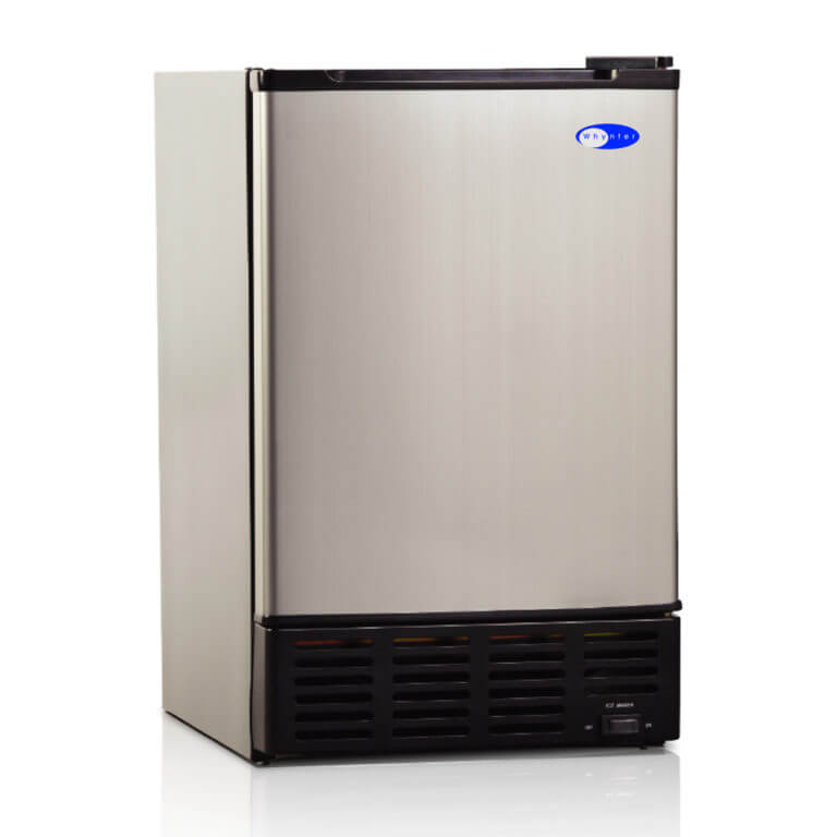 15″ built-in ice maker in stainless steel