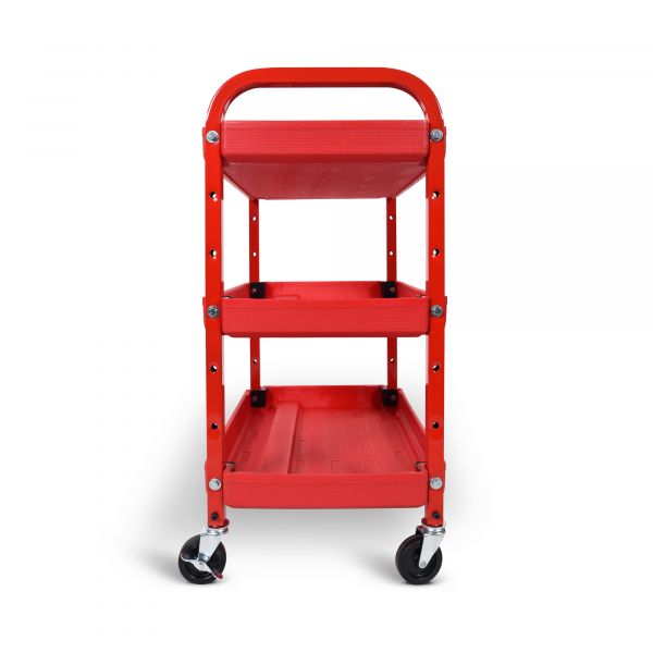 adjustable utility cart - three shelves