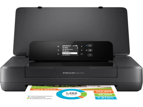 hp officejet 200 mobile printer, cz993a#b1h