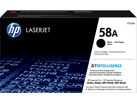 hp 58a black laserjet toner cartridge,cf258a