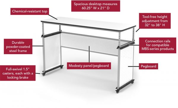 modular teacher desk