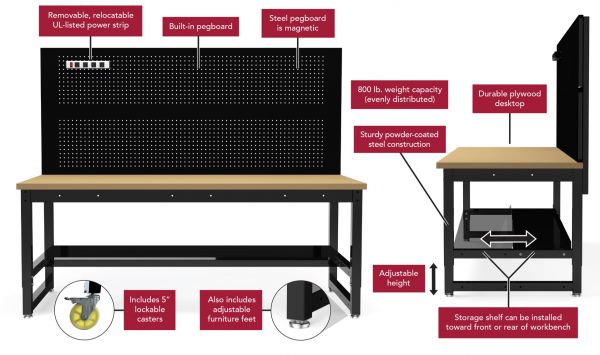 industrial workbench