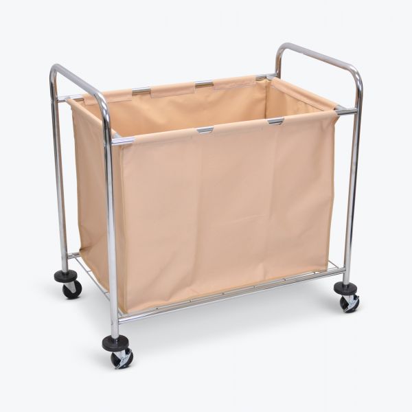 laundry cart - steel frame and canvas bag