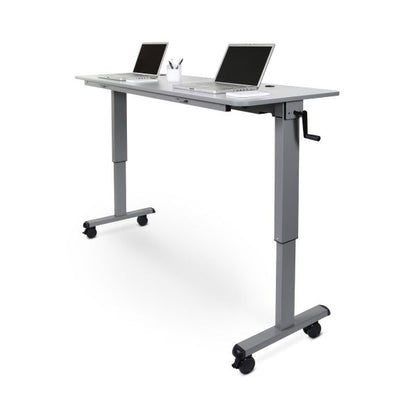 Adjustable Flip-Top Table, Crank Handle