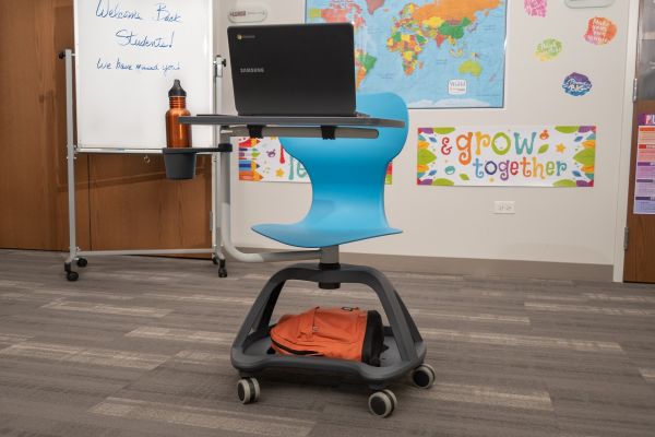 lightweight stackable student desk and chair